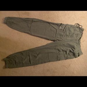 Brand new Olive Color Joggers Sz Large